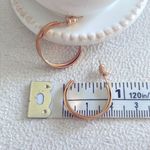 Lulus Double open hoop earrings Photo 2