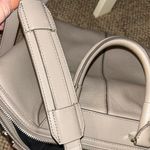 Alexander Wang  Emile Gray Leather Handbag with Crossbody Strap EUC. With dusty Photo 9