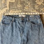 Sam Edelman Blue Patterned Straight Leg Jeans Photo 1