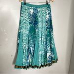 Soft Surroundings  Georgette Maxi Skirt PM Petite Medium Boho Indie‎ Fairy Twirl Photo 4