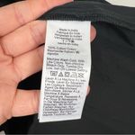 J.Crew  Amelia Cotton Poplin Shirt Dress in Black Size XXS Mini Ruffled Photo 8