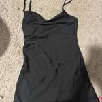 SheIn Black Slip Dress Photo 1