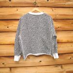 Current/Elliott Current Elliot Leopard Fleece Sweatshirt Top Photo 4