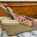 Mossimo Supply Co . | Floral Platform Sandals Photo 4