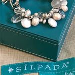 Silpada  Effervescence Bracelet Pearl Quartz Photo 2
