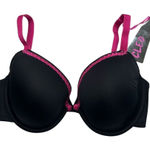 Panache New  Jude black Molded Cup Bra 34F 34DDD Lace Trim Photo 0