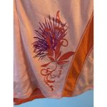 The North Face Cycling Jersey Orange Flowers Sidewinder Size Medium NEW UPF 30 Photo 9