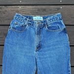 L.A. Blues Vintage Blue Medium Wash Jeans High-Waisted Straight-Leg Denim Pants Photo 3