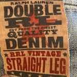 Ralph Lauren Double RL Vintage Straight Leg Distressed Denim Shorts Blue Size 25 Photo 1