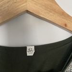 UAE Dubai dark forest green abaya dress midi length women's XS glitter sparkle Photo 2