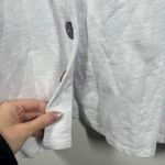 Sharagano Cardigan Women Size XL 3/4 Sleeve Mixed Buttons Shark Bite Lagenlook Photo 6