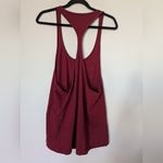 MP Activewear Women's Burgundy Athletic Tank Top Red Size L Photo 3