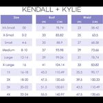 Kendall + Kylie Women’s Salt & Pepper Tie-Dye Lace Up Sweatshirt M Photo 7