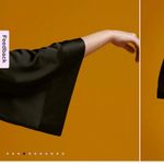 Thirdlove EUC  Black Satin Robe, One Size Photo 6