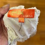 Hale Bob  Cabana Silk Embroidered Floral Metallic Resortwear Vacation Tunic S Photo 5