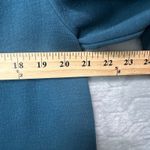 COS Womens Dress L Green Funnel Cowl Neck Long Sleeve Knit Minimalist Capsule Photo 5