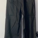 Wide leg Leather Pants Black Size M Photo 1