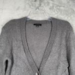 Ann Taylor Ann Tayor Sweater Womens Medium Gray Cardigan Office Casual Neutral Academia Photo 3