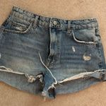 ZARA  Denim Shorts High-Rise Photo 0