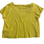 Pilcro  small yellow crop vneck short sleeve Photo 1