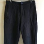Everlane ‎ Street Joggers Skinny Stretch Zip Pockets Black Pants Womens Size S Photo 3