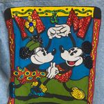Disney Vintage Jean Jacket Minnie And Mickey “ It’s Party Time “ Photo 2