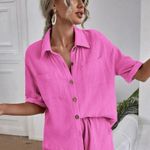 SheIn Matching Pink Set Photo 0