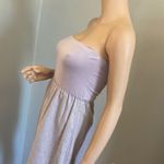 Judith March  GREY‎ LINED STRAPLESS DRESS MEDIUM Photo 6