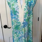 Lilly Pulitzer Vibrant Floral Dress Size Small with Appliqué Photo 0
