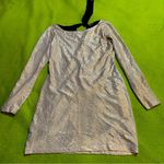 Gold long sleeve dress Photo 1