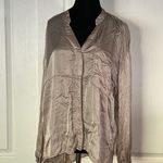 TAN KHAKI BUTTON UP DRESS WORK BUSINESS SHIRT Photo 0