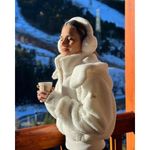 Alo Yoga Foxy Sherpa Jacket Ivory XS Photo 13