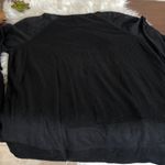 Danskin Mesh Active Cold Shoulder Sweatshirt‎ Tee Black Size 2X Photo 4