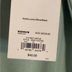 Nine West 🏷️💚 NWT Ruched Mint Green Mini Dress – Size M Photo 5