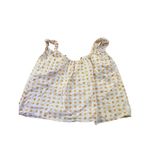 Anthropologie Agathe Mary Sunburst Matching XL Tank Shorts Boho Coastal Lounge White Photo 5