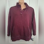 Maurice's  1x Women's Burgundy Sweater Photo 1