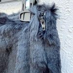 Fendi fur black midi length skirt size 10 Photo 3