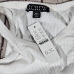 J.Crew Vintage rib high-neck cutaway tank dress with poplin skirt XXS NWT Photo 4