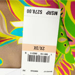 Trina Turk BedHead PJ’s X Banded Collar Robe Heritage Silk Printed Floral Long Photo 14