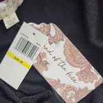 Band of Gypsies Band of the Free Black Draped Cocktail Dress with Side Slit NWT Size Medium Photo 6