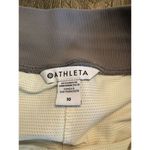 Athleta  Brooklyn tennis skirt size 10 athletic lined striped grey Photo 3