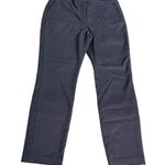 ZARA Woman Cropped Dress Pants Navy Blue Size 10 Photo 0