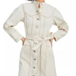 Veronica Beard  Basia Denim Mini Dress Size 00 MSRP $498 Photo 0