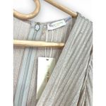 Ramy Brook NWT  8 Metallic Evening Dresses Gold Maxi Ribcage Cutouts New Years Photo 5