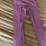 Lululemon  Purple/Pink Yoga Pants with Tie Waist Photo 2