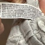 English Factory Gray Striped Ruffle Cropped Bell Bottom Linen Pants - XS Photo 11