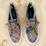 Sperry  Pier Wave LTT Plaid Canvas Sneak Boat Shoes Women‎ 8.5 STS85163 Photo 3