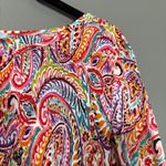 Floral & Ivy Women's Boho Colorful Smocked Peasant Top Photo 1