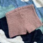 LA Hearts by Pacsun Fuzzy Brown Shorts Photo 2