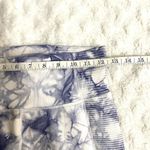 Aerie  Offline Blue Tie Dye Ribbed Seamless High Rise Athletic Workout Leggings S Photo 4